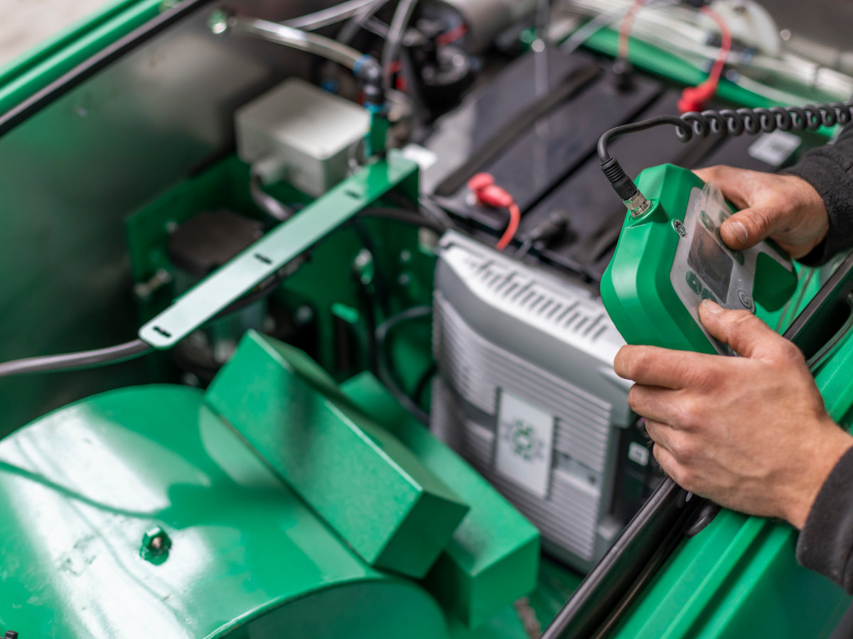 Wir überprüfen deine Stallroboter